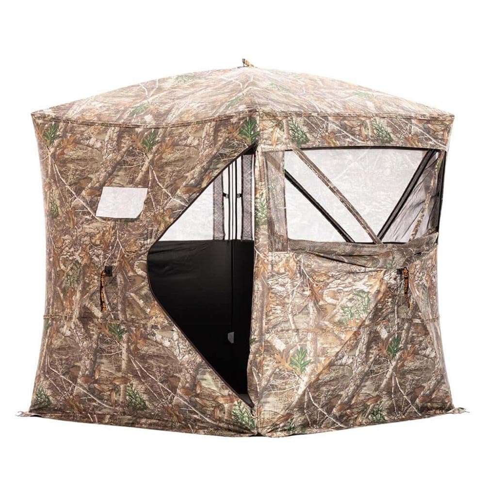 Rhino Blinds RB24 Ground Blind 3 Man Realtree Edge