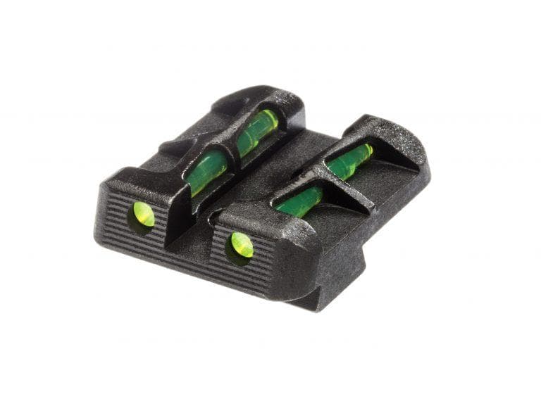 HIVIZ LiteWave Rear Green Sight fits Glock Models Chambered in 9mm Luger 40 S&W and .357 Sig