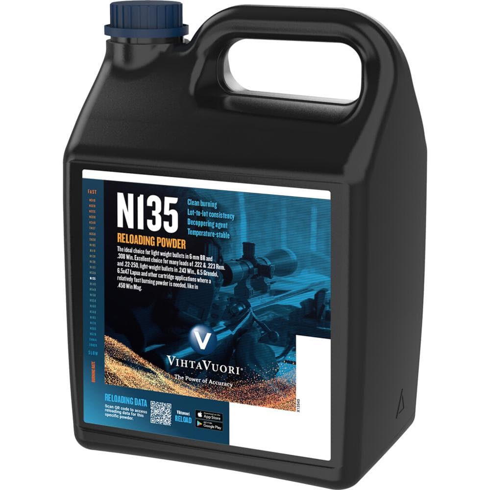 Vihtavuori N135 Rifle Powder - 8lbs