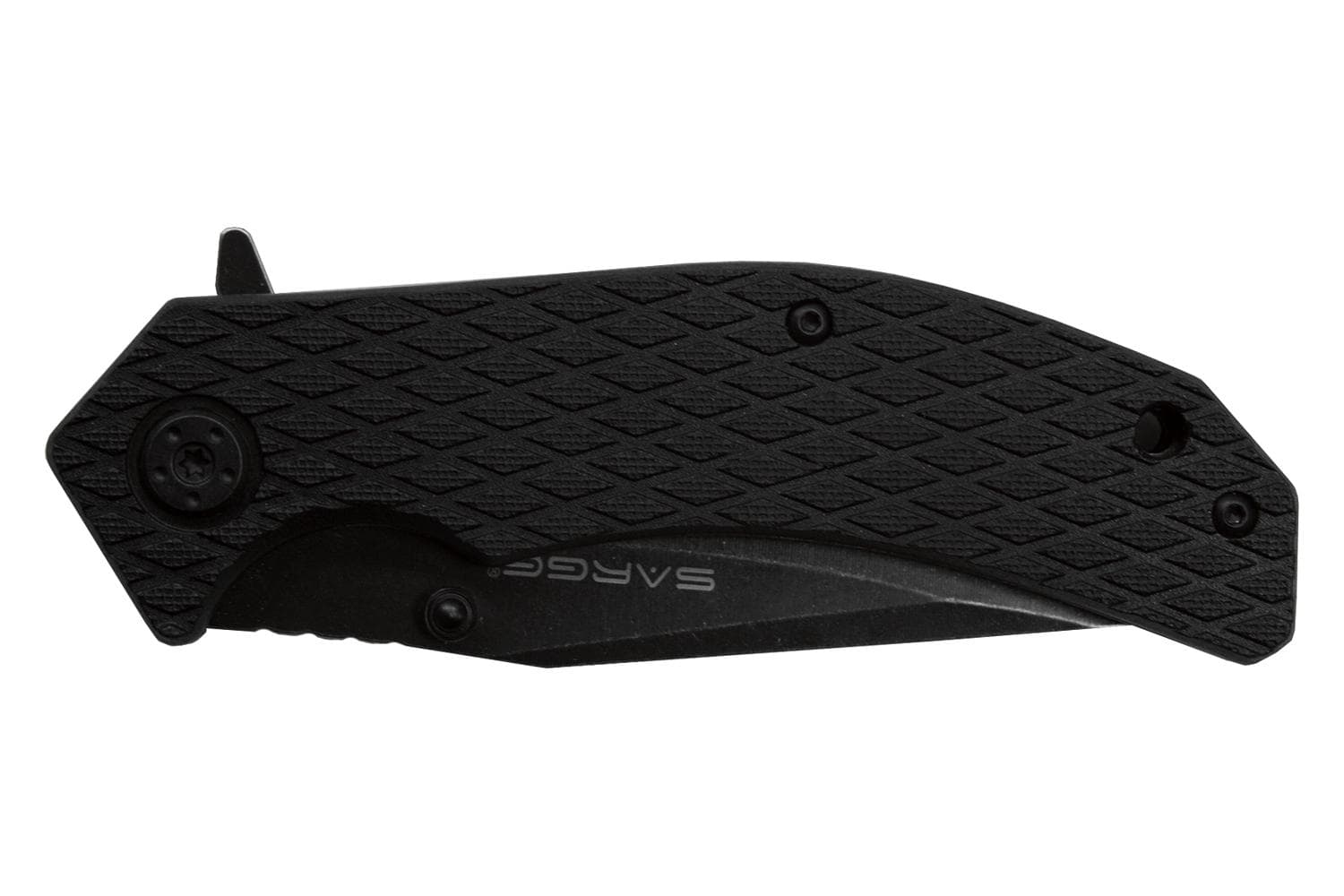 Sarge Knives Shadow - Stonewashed Swift Assist Folding Knife