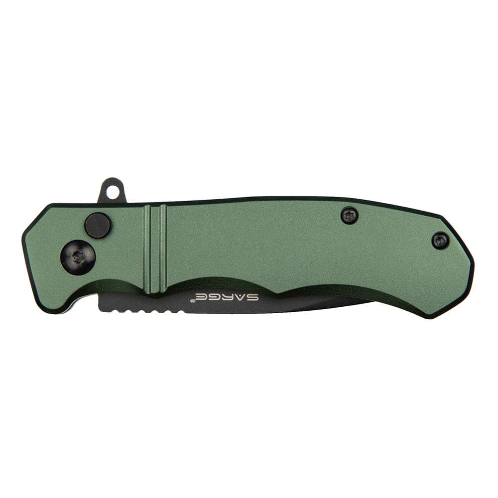 Sarge Knives Command Army Green Turbo Lock Folder