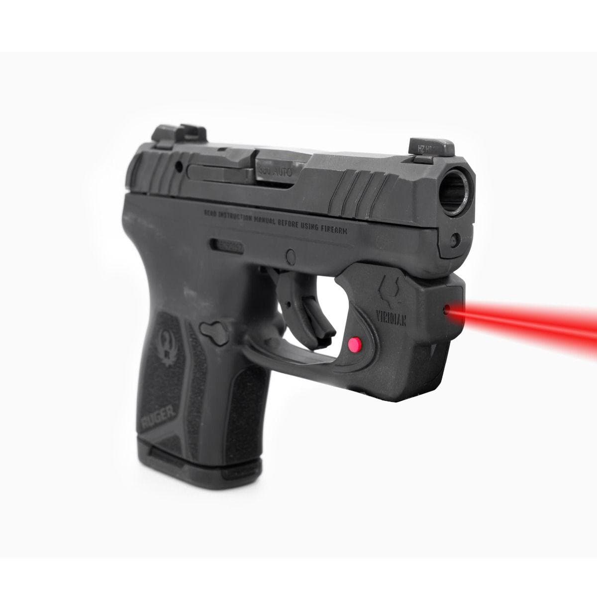 Viridian Essential Red Laser Sight for Ruger LCP Max Black