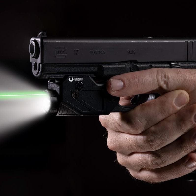 Viridian Custom C5L for Glock 17/19/22/23 Green Laser and 550 Lumen Tactical Light