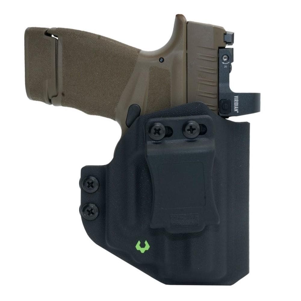 Viridian E Series Green Laser Black Sig P365 with Kydex IWB Holster Black RH