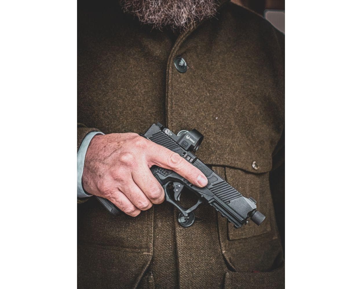 Viridian RFX35 1x22 Micro Green Dot Reflex Sight - RMR Mounting Pattern INSTANT-ON