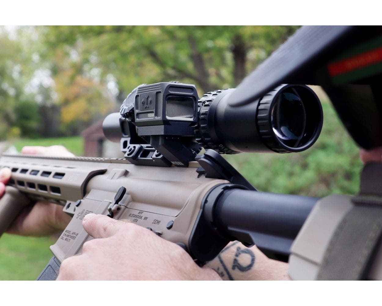 Viridian PINCH Adjustable 35 Degree Offset Mount ACRO Adapter