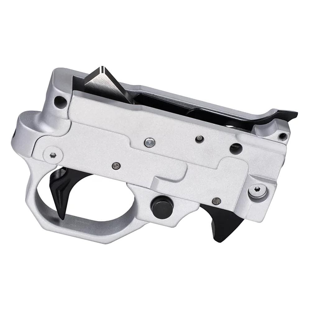 Volquartsen Drop-In Replacement Trigger Group for Ruger 10/22 and 22 Charger Silver