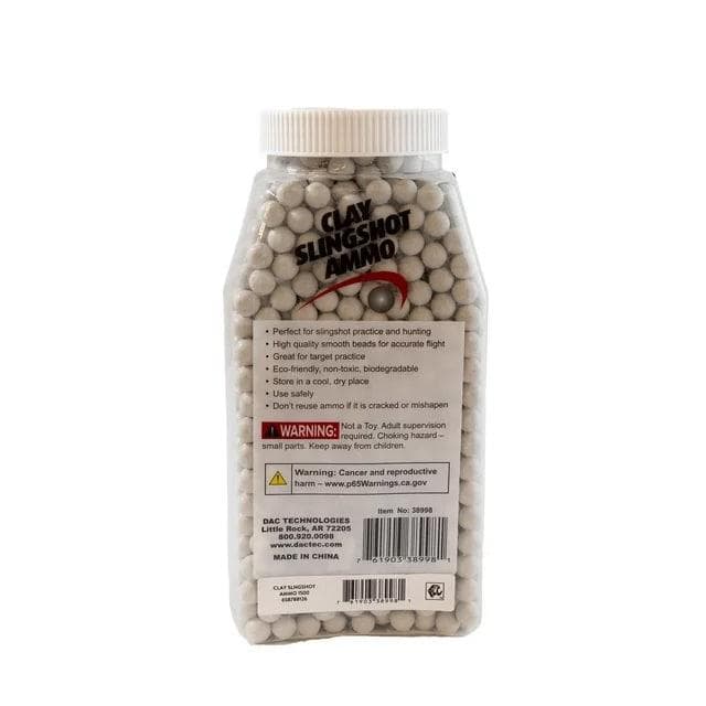 DAC Clay Slingshot Ammo 1500/ct