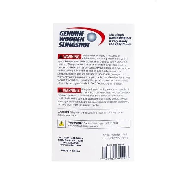 DAC Technologies Wooden Slingshot