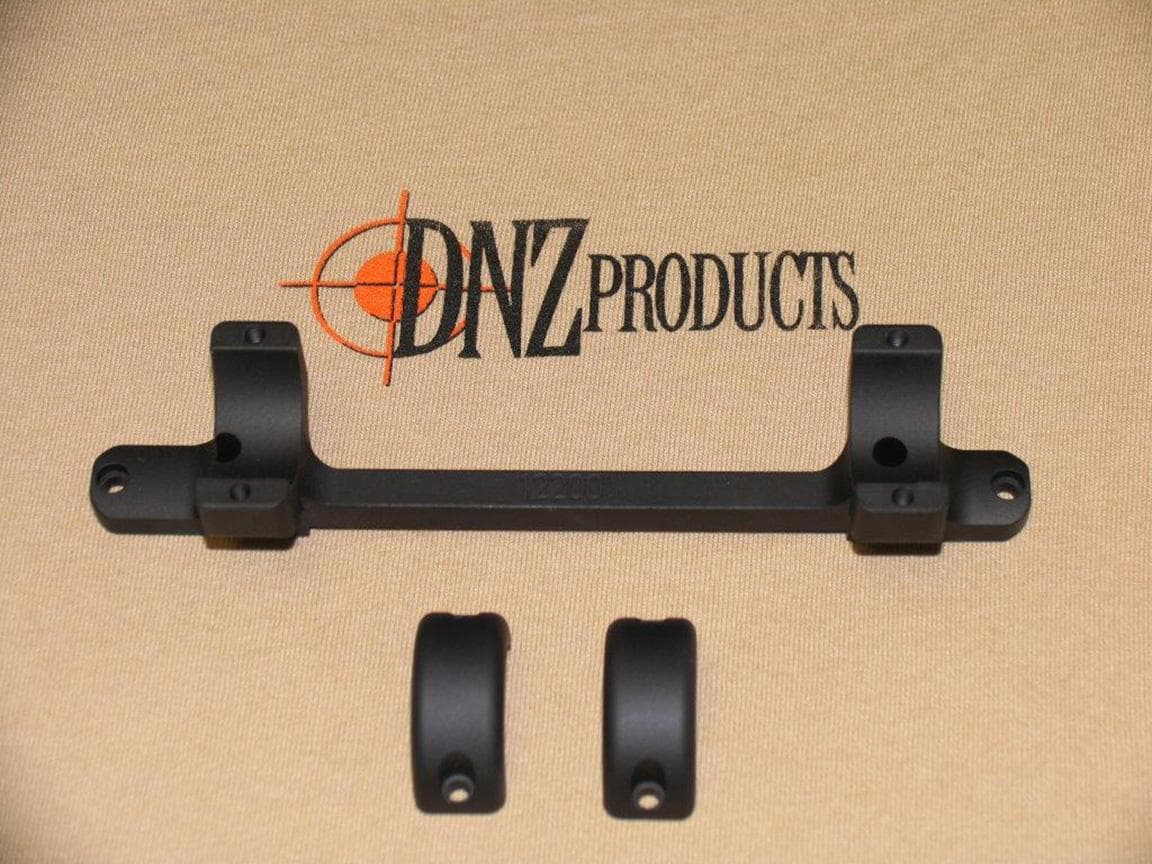 DNZ Products Savage LA Round Receivers 30mm High Black