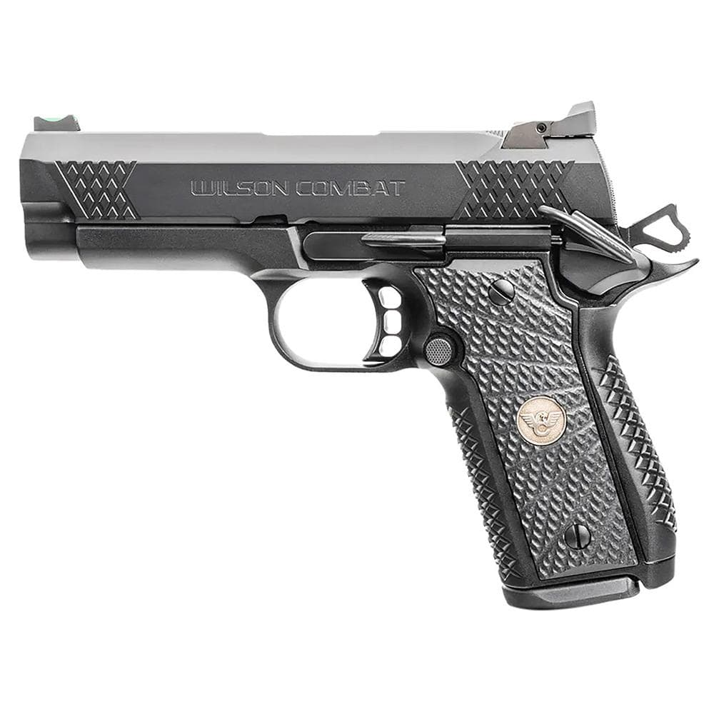 Wilson Combat EDC X9 2.0 Handgun 9mm Luger 15rd Magazine(2) 4" Barrel Non-Lightrail Armor-Tuff Slide Anodize Frame