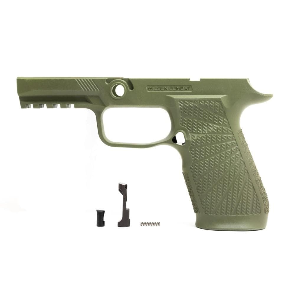 Wilson Combat Grip Module for Sig P320 Carry No Manual Safety Green
