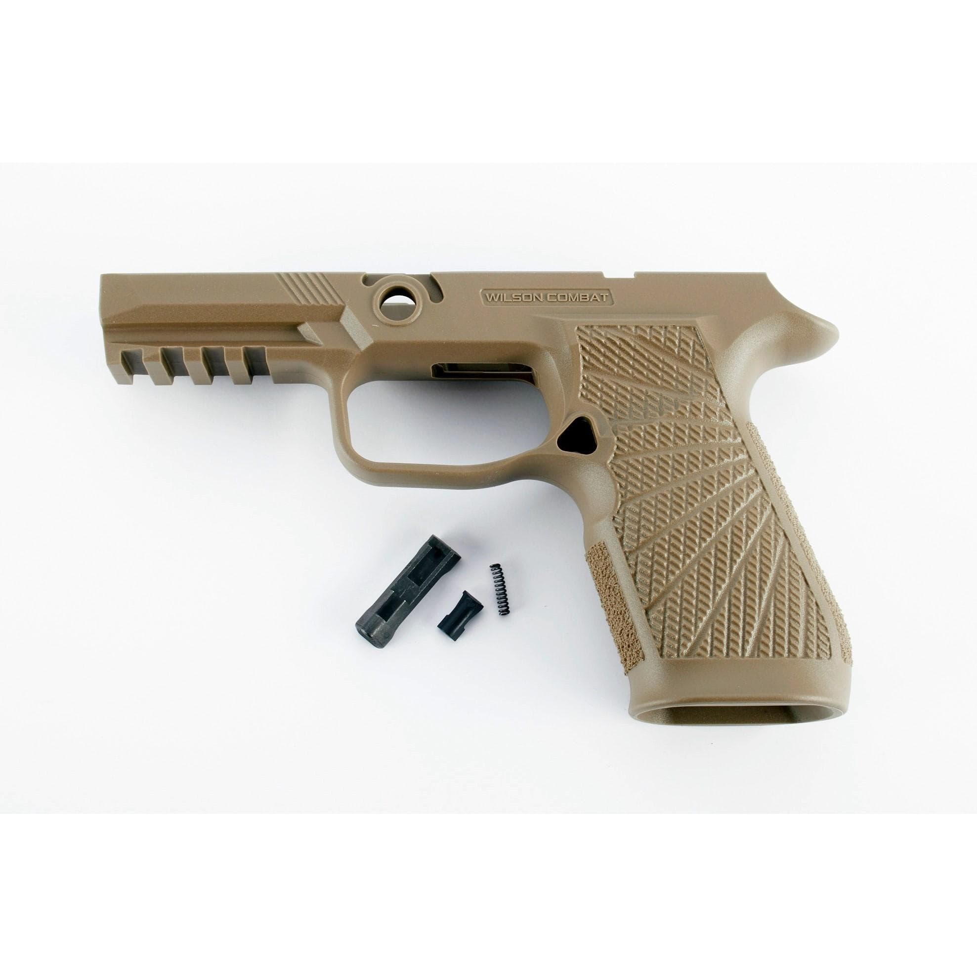 Wilson Combat Grip Module Sig Sauer P320 Carry No Manual Safety Tan