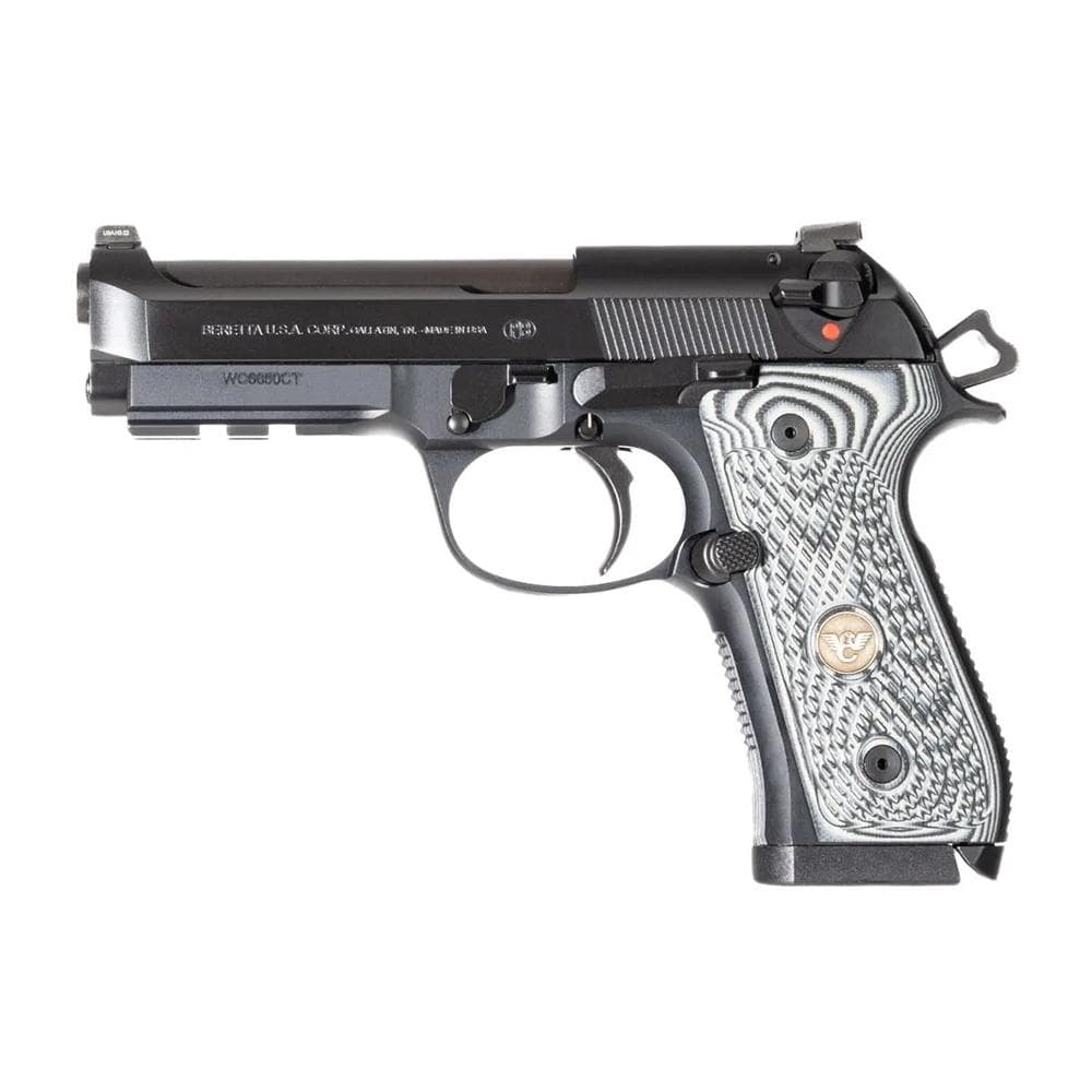 Wilson Combat Beretta 92G Centurion Tactical Handgun 9mm Luger 17rd (2) and 20rd (1) Magazines 4.25" Barrel Black