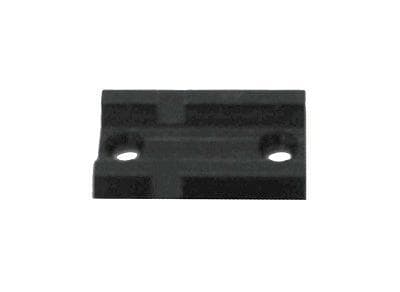 Weaver Standard Top Mount Aluminum Scope Base - Gloss Black - #46 - FRONT/REAR Browning Savage