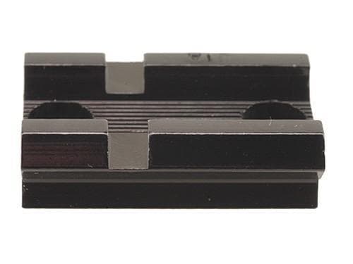 Weaver Standard Top Mount Aluminum Scope Base - Gloss Black - #61A - CVA Octagon FRONT/REAR