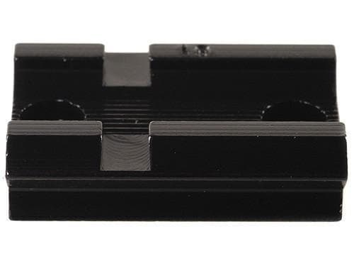 Weaver Standard Top Mount Aluminum Scope Base - Gloss Black - #61 - Octagon Flat Receiver FRONT/REAR