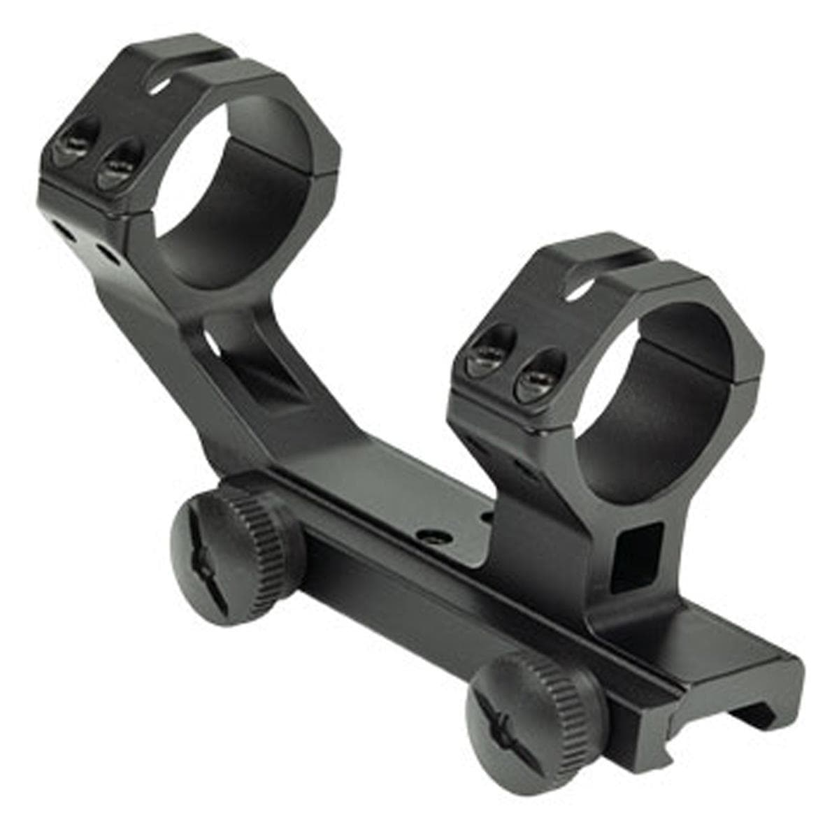 Weaver Thumbnut SPR (Special Purpose RIfle) Aluminum Optics Mount for AR-Style Rifles - 1" Black