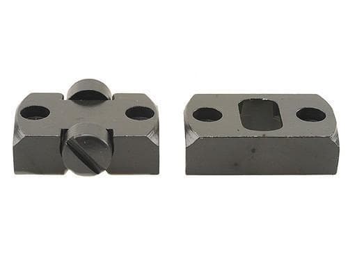 Weaver 2-Piece Grand Slam Steel Dovetail Scope Base - CVA Round Receiver Black