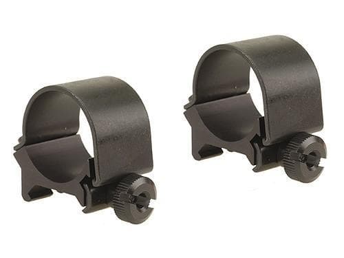 Weaver Detachable Top Mount Aluminum Scope Rings 1" Low - Matte