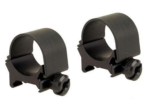 Weaver Detachable Top Mount Aluminum Scope Rings 1" Medium - Matte