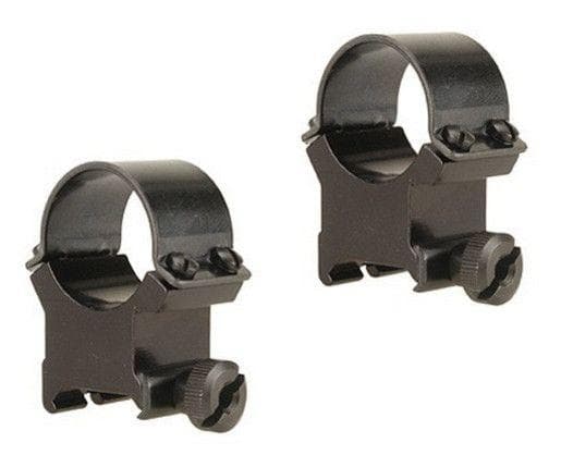 Weaver Sure Grip Detachable Aluminum Scope Rings (4-Screws) 1" X-High Matte Clam