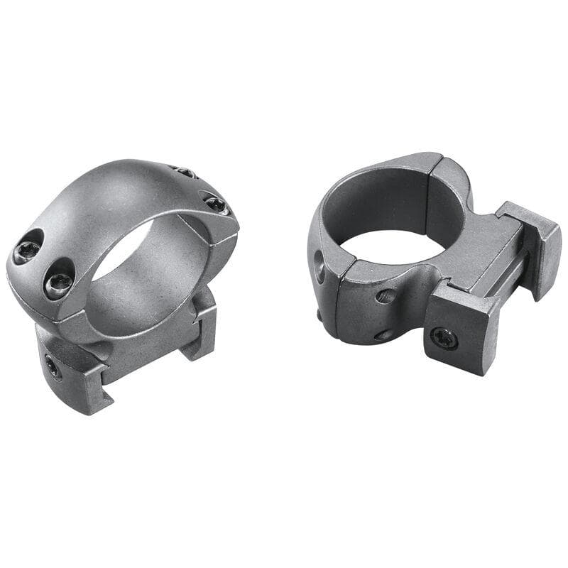Weaver 2-Piece Grand Slam Steel Top Mount Scope Rings 1" High Matte (Windage Adjustable)