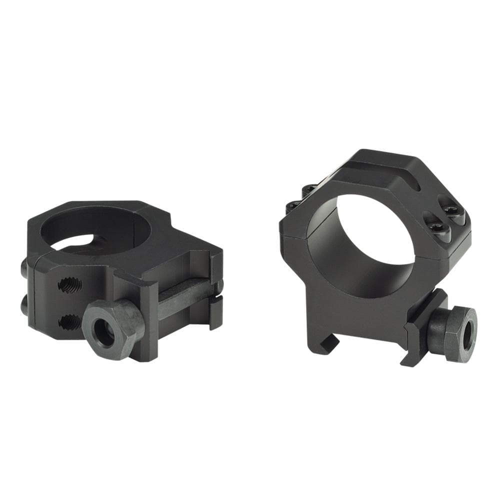 Weaver 4-Hole Tactical Picatinny Aluminum Scope Rings 1" High Matte