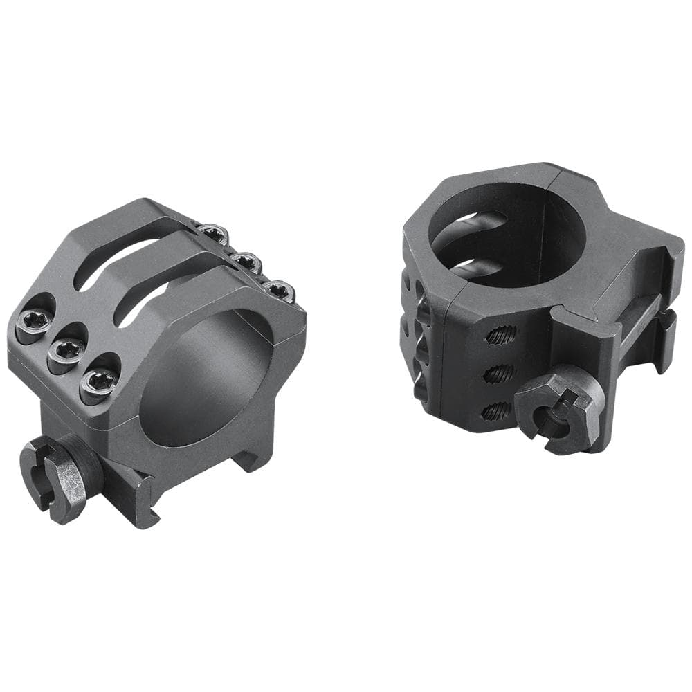Weaver 6-Hole Picatinny Tactical Scope Rings 1" Medium Matte