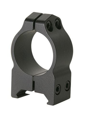 Warne Maxima Fixed Scope Rings - 1" Low Matte