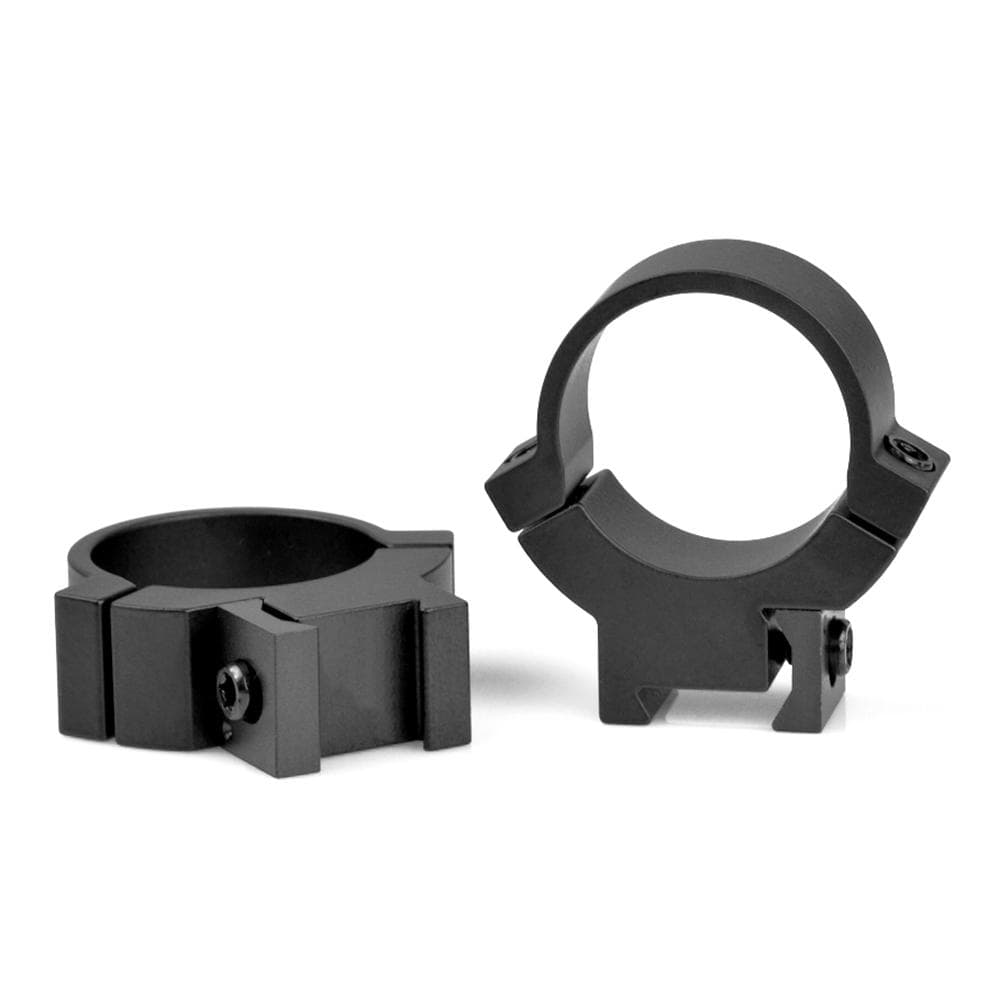 Warne 721M Rimfire Rings 1" Med Black