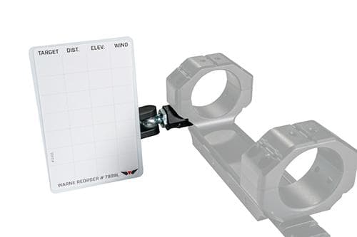 Warne SKYLINE Precision Mount Data Card Holder for Skyline Precision Mount