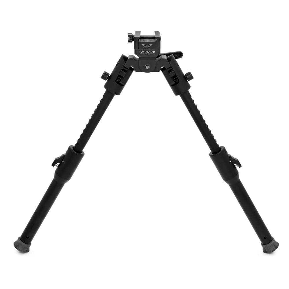 Warne Skyline Lite Bipod with Fixed Picatinny Rail Interface Black