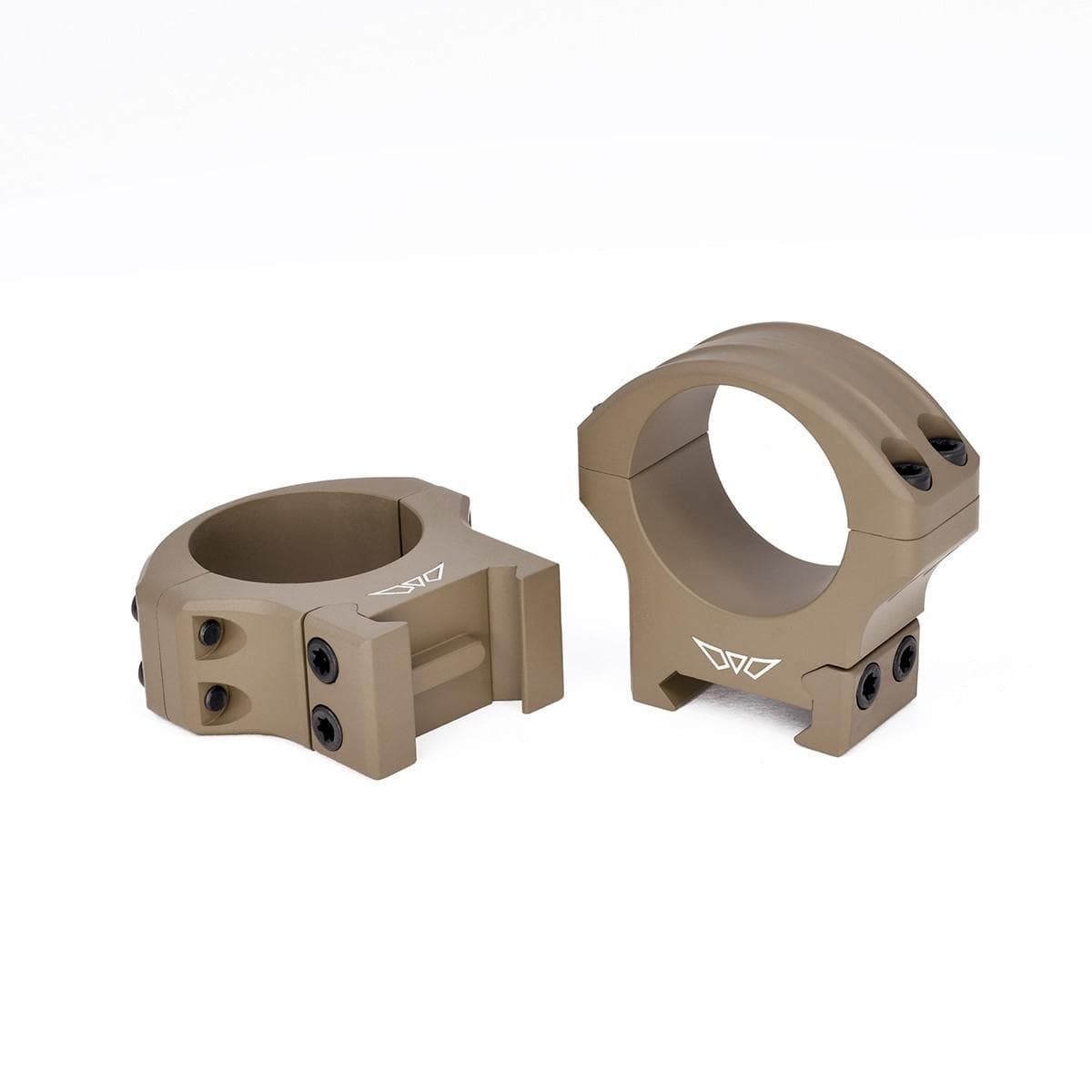 Warne HyperLite 1 inch Low Dark Earth Scope Rings