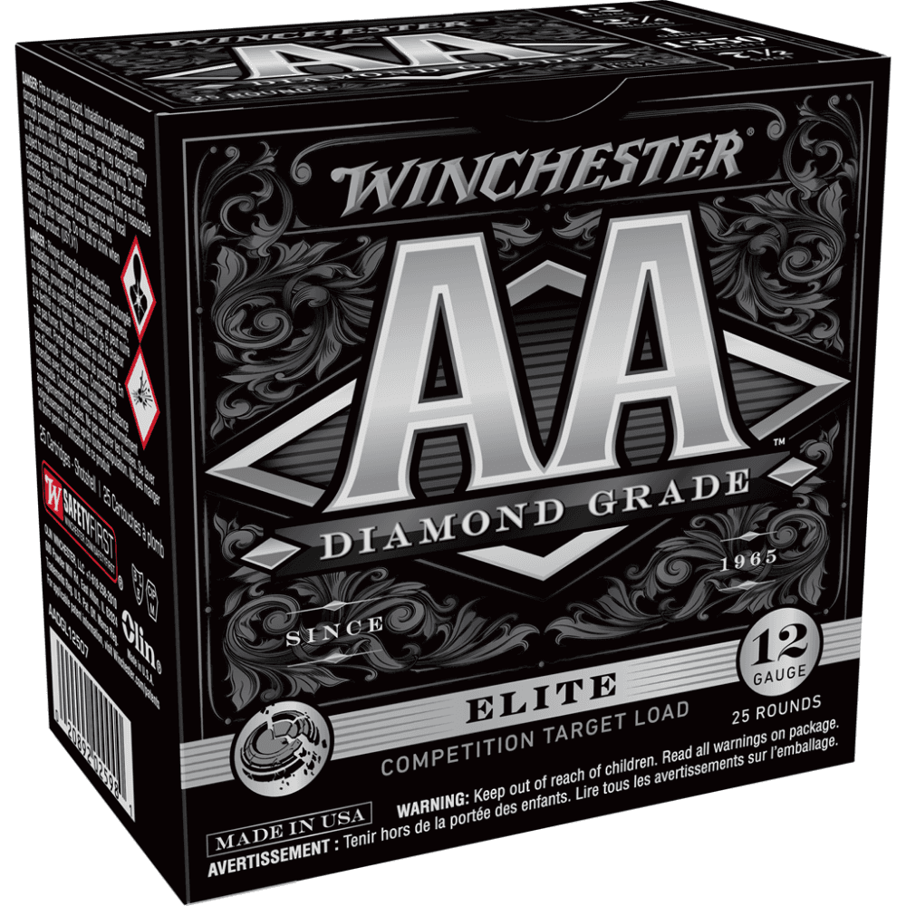 Winchester AA Diamond Grade Shotshells 12 ga 2-3/4" 1oz 1250 fps #7.5 25/ct