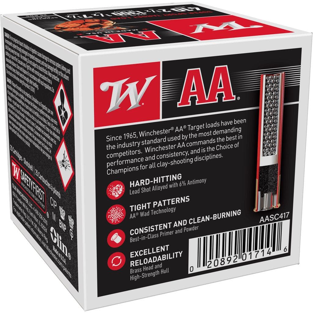 Winchester AA Super Sport .410 ga 211/2" 1/2 oz #7.5 1300 fps - 25/ct
