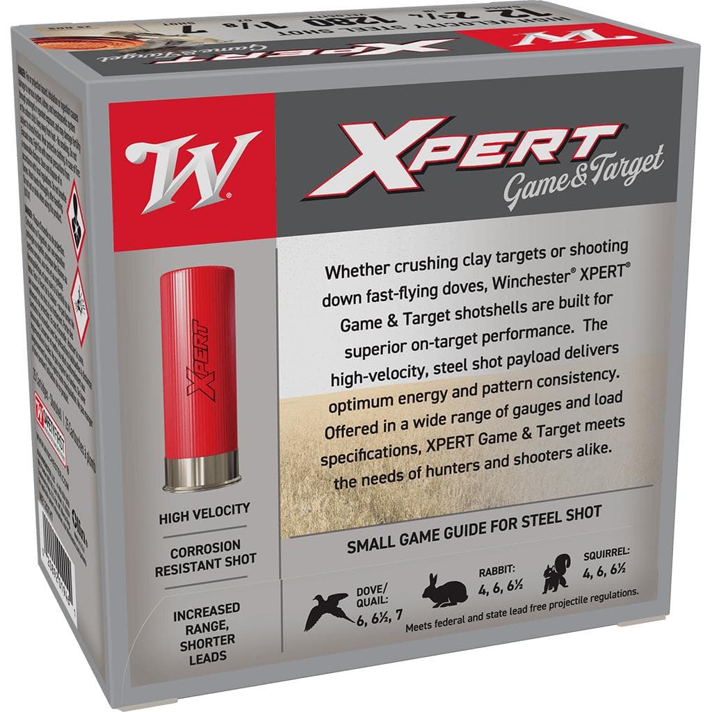 Winchester Super-X Shotshells 12 ga 2-3/4" 1-1/8 oz 1280 fps #7 25/ct