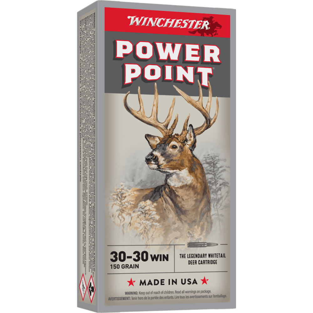 Winchester Super-X Power Point Rifle Ammunition .30-30 Win 150 gr. SP 2390 fps 20/ct