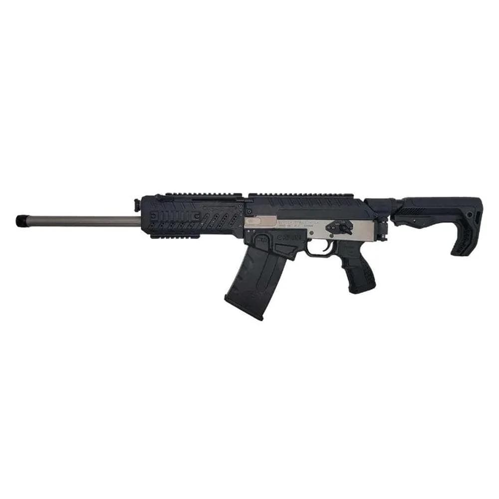 Fostech Origin 12 Gen 2 Shotgun 12 ga 5rd Magazine 18.5" M22 X .75 -6G Threaded Barrel Black Nickel