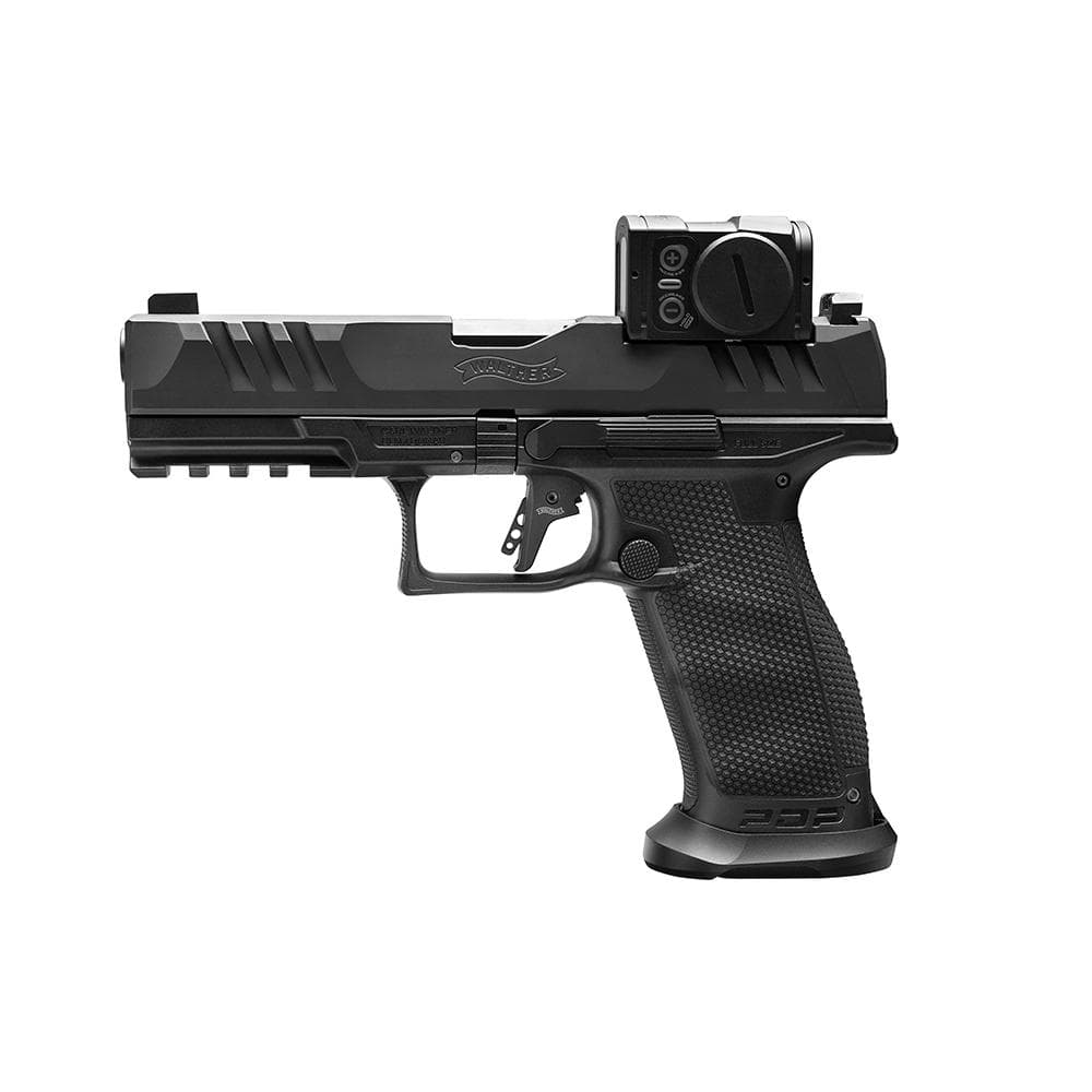 Walther PDP Pro Full Size Handgun 9mm Luger 18rd Magazines (3) 4.5" Barrel Black with Aimpoint ACRO Optic
