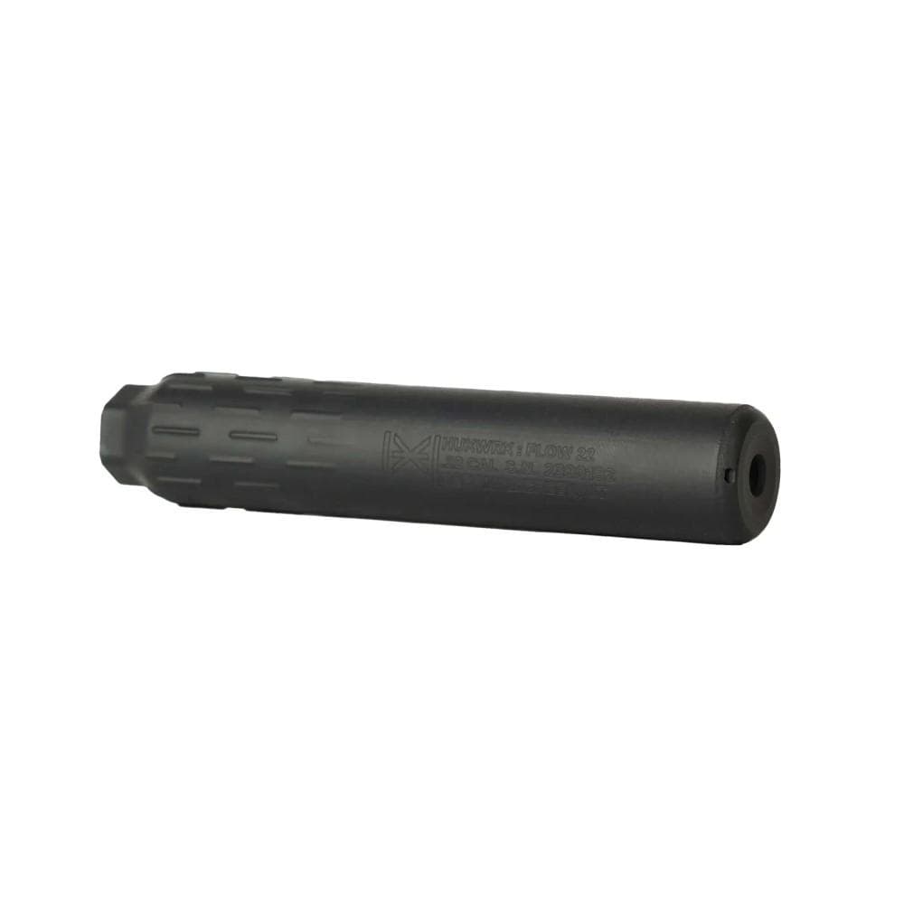 Huxwrx Flow 22 Ti Handgun Suppressor 22 LR 1/2x28 Black