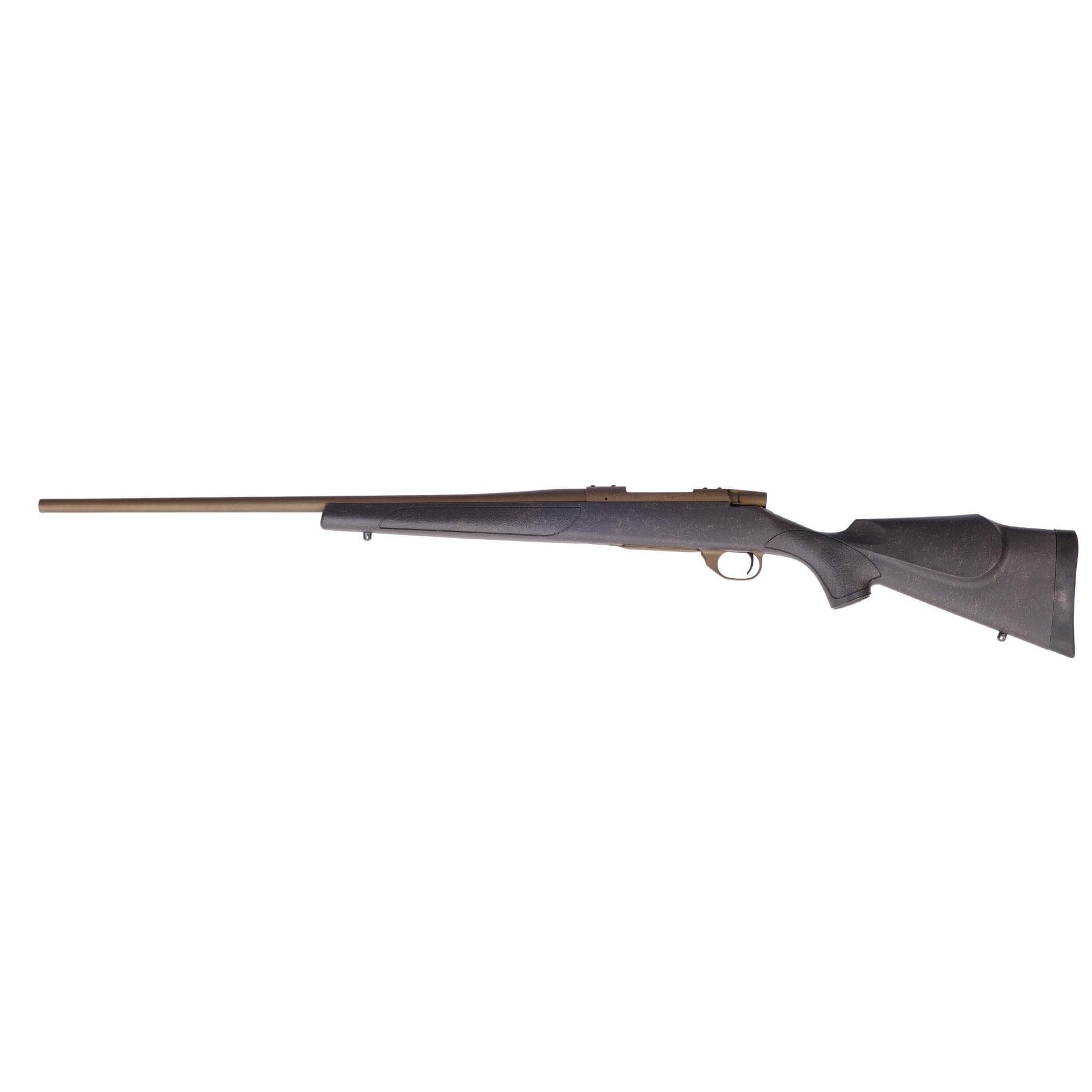 Weatherby Vanguard Weatherguard Bronze Rifle 6.5 PRC 3rd Capacity 24" Bronze Barrel Black/Bronze Stock