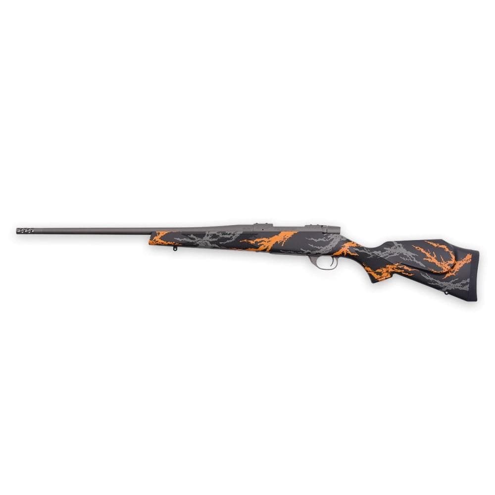 Weatherby Vanguard Compact Hunter Rifle .308 Win 5rd Magazine 20" Barrel Black and Orange with Muzzle Brake