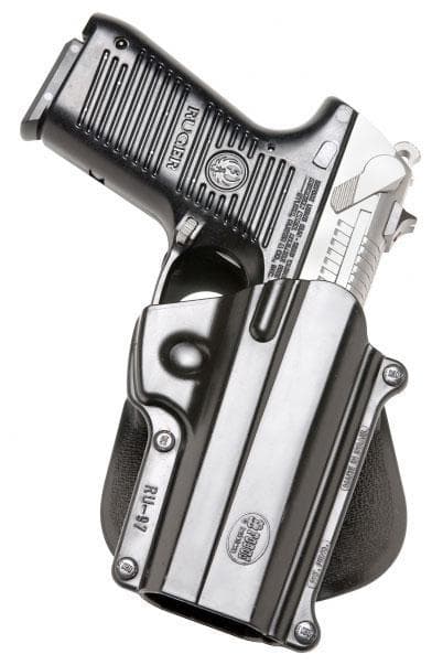 Fobus Standard Paddle Holster for Ruger P90|Ruger P94 Black Right Hand