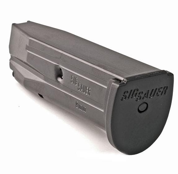 SIg Sauer Handgun Magazine for P250/P320 Full Size 9mm Luger 10rds Black