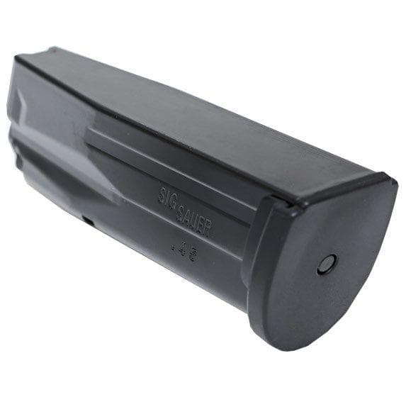 Sig Sauer P320 P250 Factory Handgun Magazine .45 ACP (Compact Models Only) 9/rd Black (PKG)