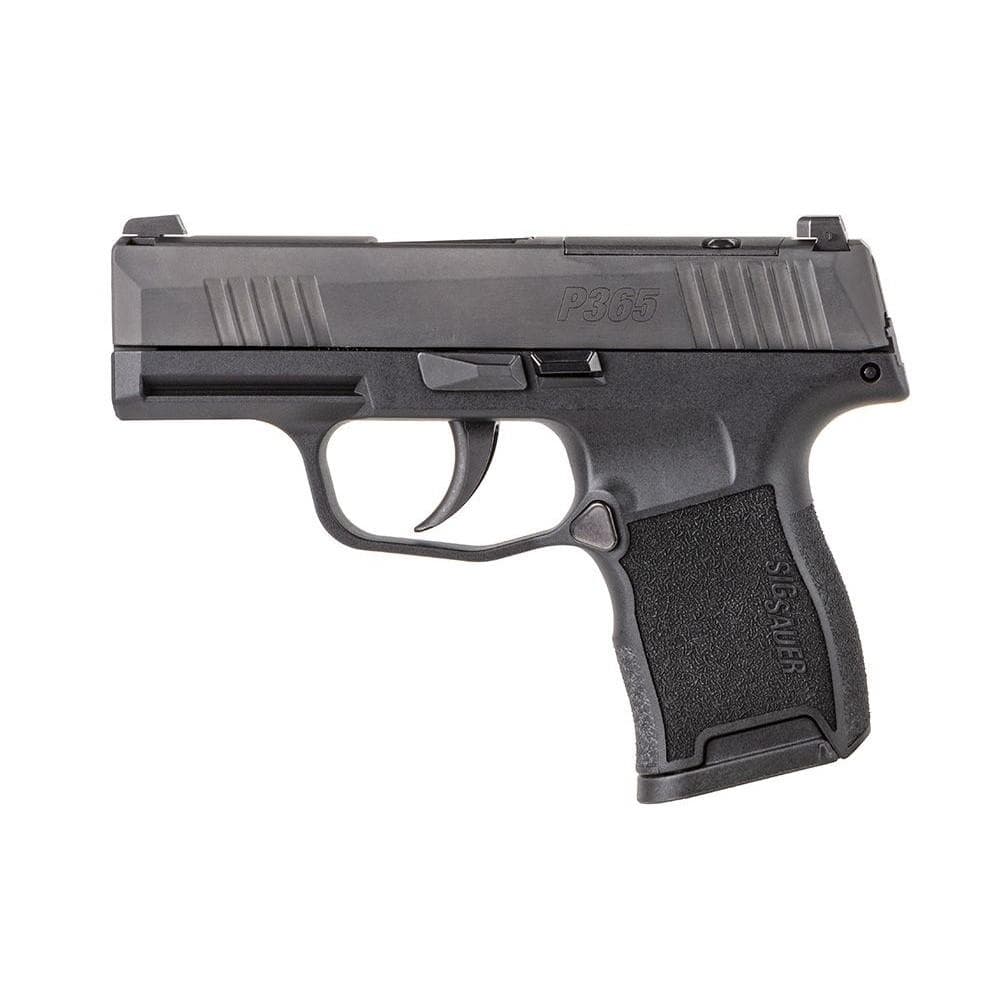 Sig Sauer P365-380 Handgun 380 Auto 10rd Magazine 3.1" Barrel Black Manual Safety