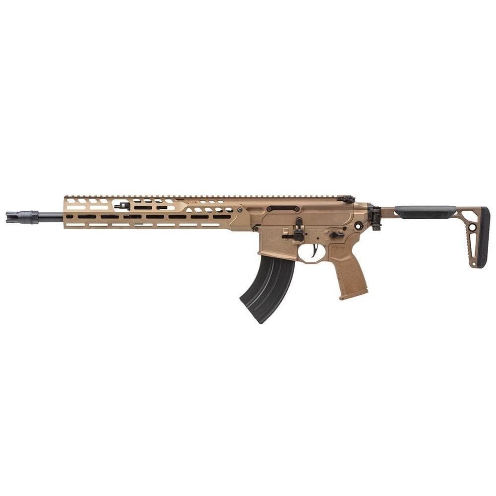 Sig Sauer MCX-Spear LT Rifle 7.62x39 28rd Magazine 16" Barrel Coyote