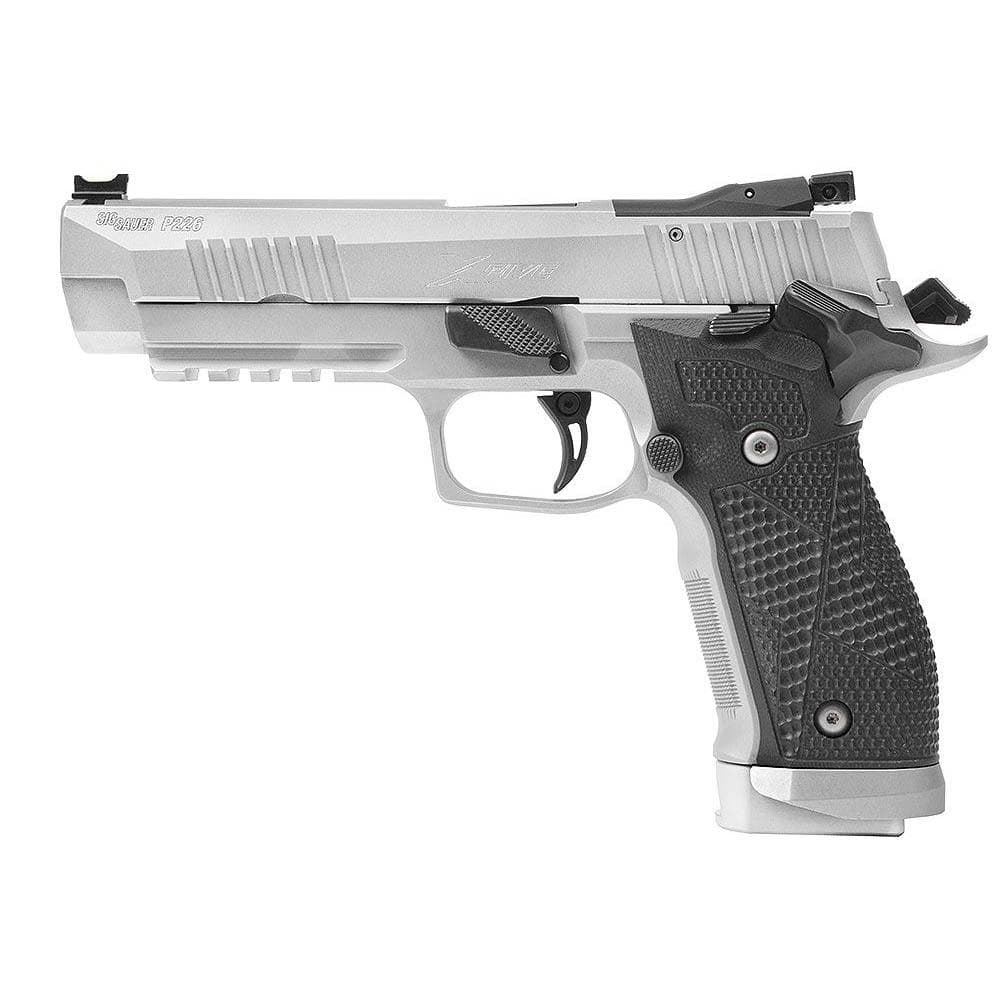 Sig Sauer P226 XFIVE Handgun 9mm Luger 20rd Magazines(3) 5" Barrel Stainless Steel Frame Hogue Grips