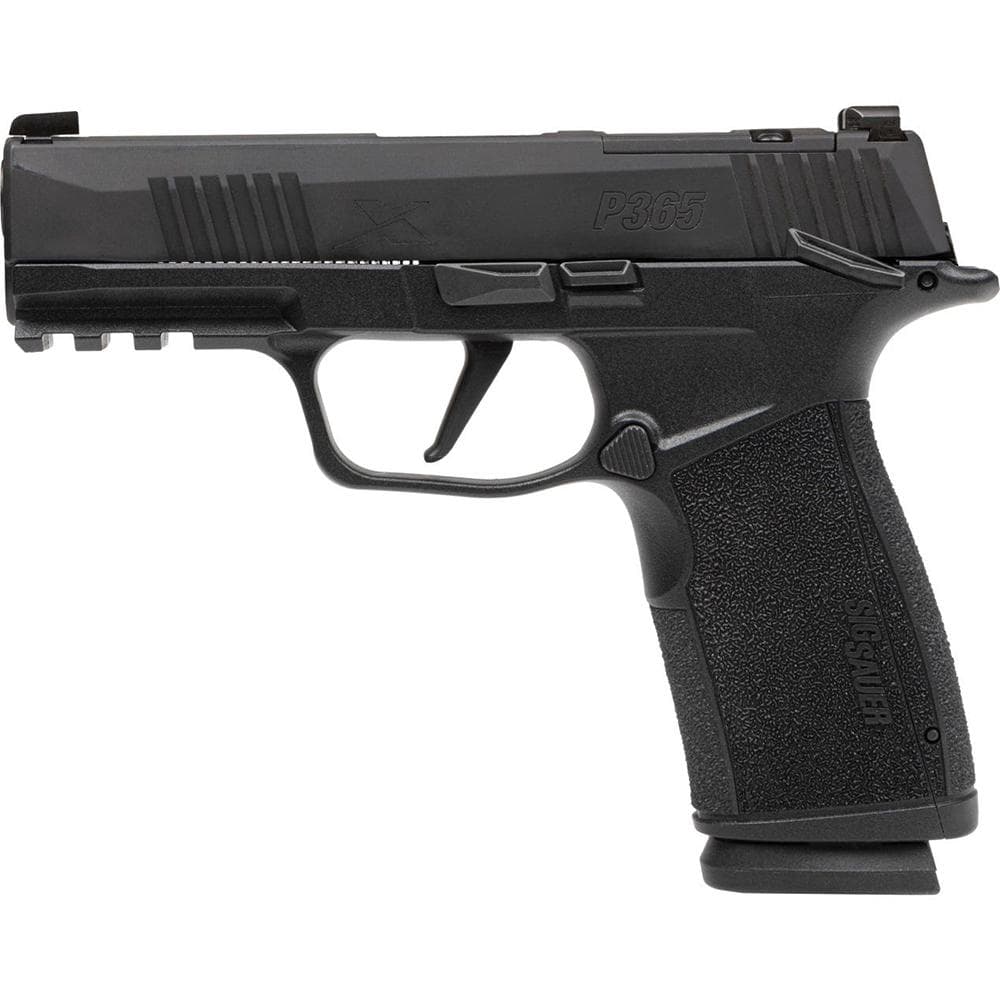 Sig Sauer P365 XMacro Handgun 9mm Luger 17rd Magazines (2) 3.7" Barrel Black Manual Safety
